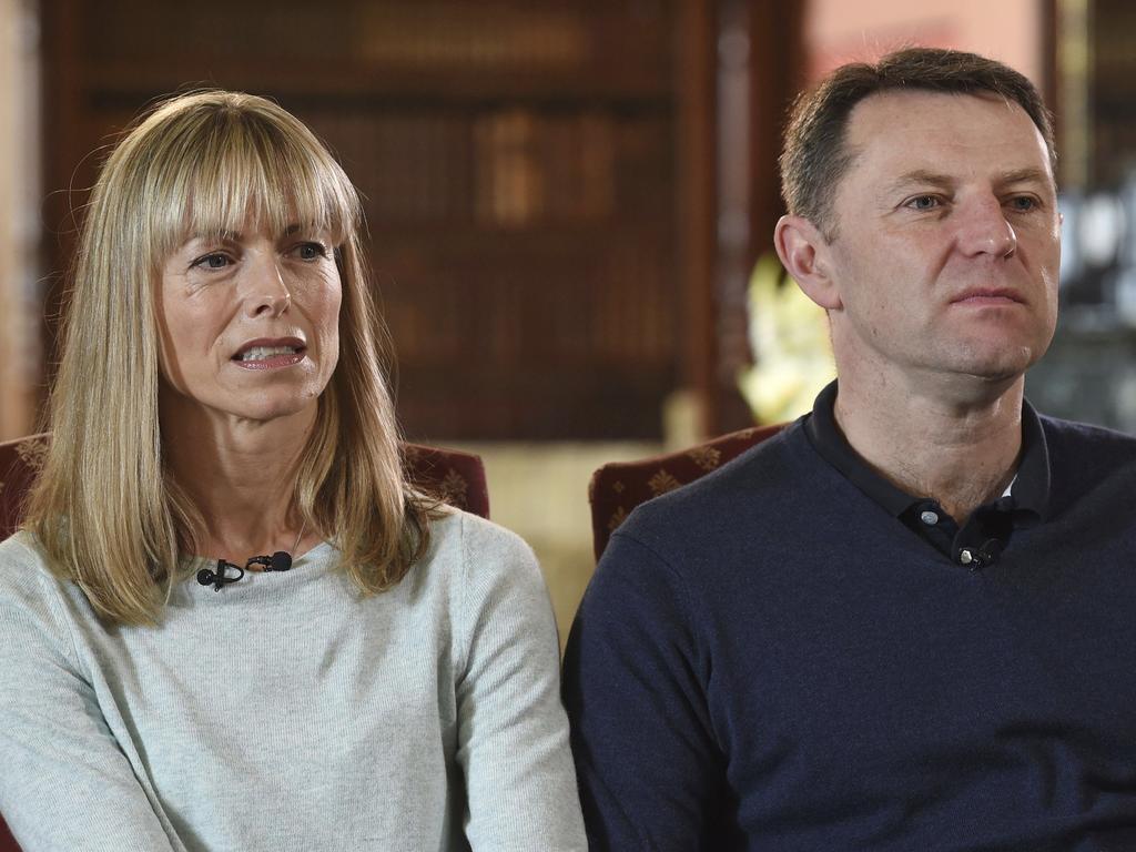 Kate and Gerry McCann have reportedly agreed to do a DNA test. Picture: Joe Giddens/Pool via AP