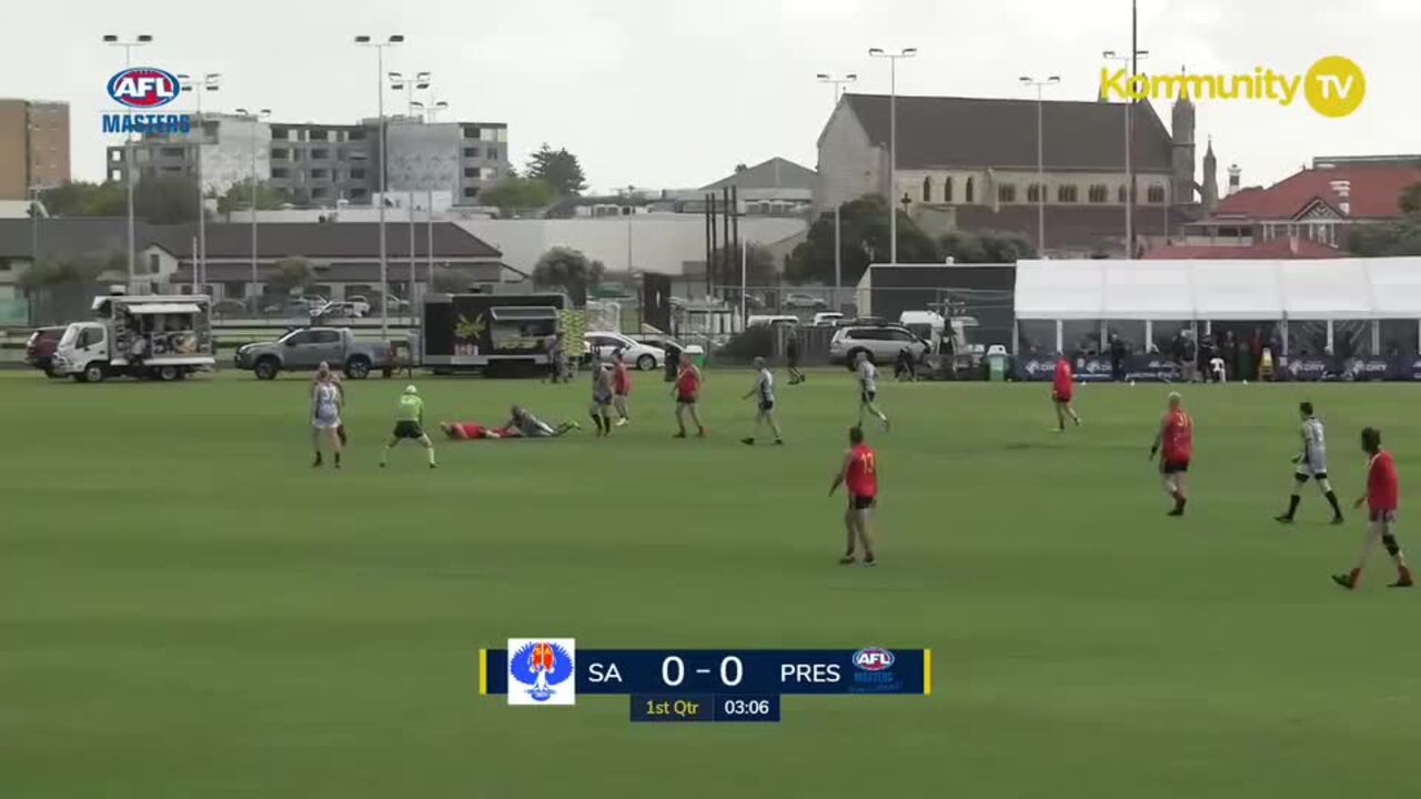 Replay: SA v President (Men 50s Div 2) - AFL Masters National Carnival Day 3