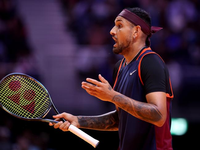 Kyrgios says he needed to take a step back from the constant grind of the tour. Picture: Getty