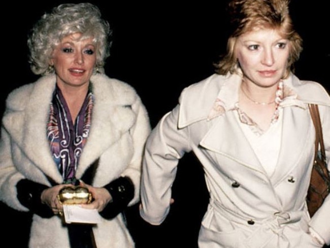 Closer than a married couple ... Dolly Parton and her best friend Judy Ogle, who have known each other since they were children. Picture: Supplied