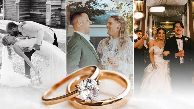 Three couples have said ‘I do’ in very different ceremonies