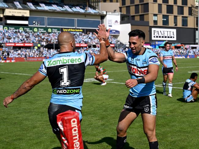 Cronulla Sharks. Picture: NRL Imagery