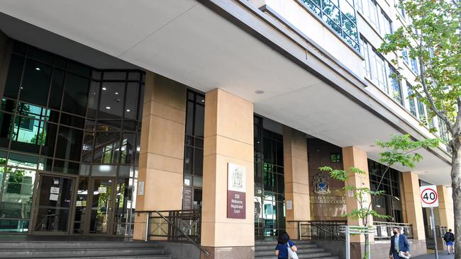 The seven Victorians appeared in the Melbourne Magistrates’ Court on Thursday. Picture: NewsWire / Penny Stephens