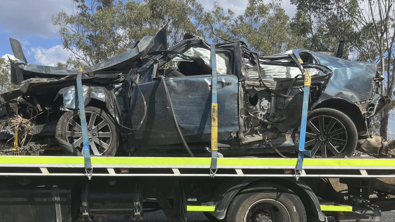 Jaiden Fraser was driving a blue 2010 Holden Commodore northbound on the Bruce Highway at Canoona, north of Rockhampton, on September 11 when it left the road, crashed into trees before overturning.