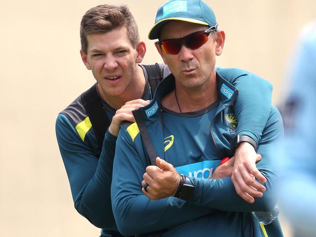 Tim Paine and Justin Langer are expected to incur some big cuts to their income.