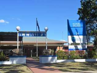 INFECTED: The Aged Care Facility Illoura is in lockdown with no visitors not allowed to see their loved ones.  . Picture: Brooke Duncan