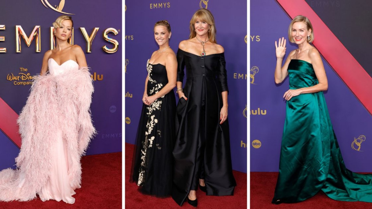 Shimmering glamour: see the best looks on the Emmys red carpet