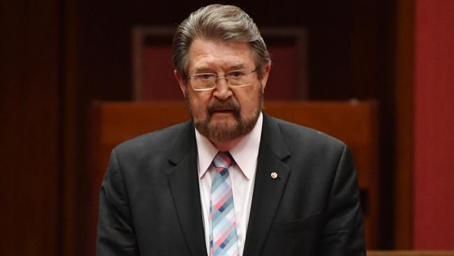 Senator Derryn Hinch. Picture: AAP.