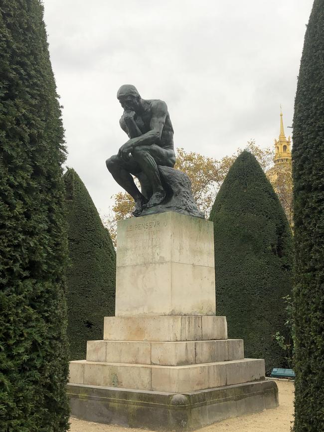 The Thinker at Musee Rodin