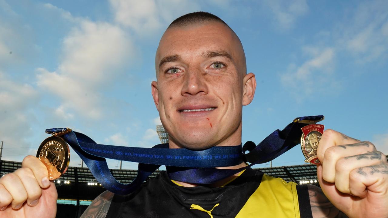 Norm Smith Medal voting AFL Grand Final 2019, Dustin Martin, judges, tally, results The
