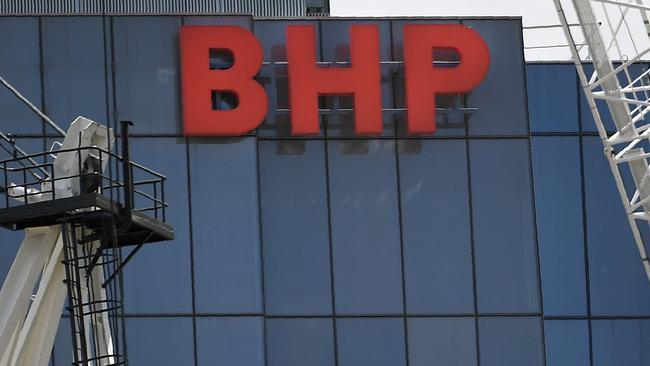 BHP is currently engaged in talks with Woodside. Picture: William West/AFP