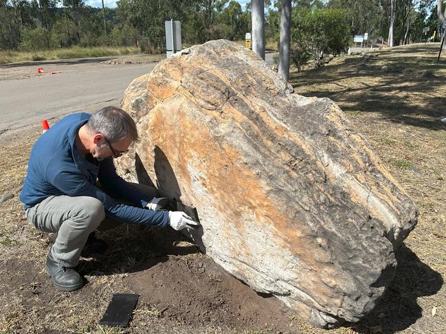 Over 60 dino footprints discovered on Central Qld school grounds