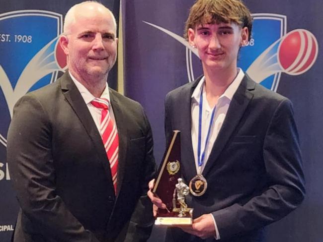 VSDCA 2024-25: Bayswater's Jakey Pietz was named the Subbies' best under-21 player. Picture: Supplied