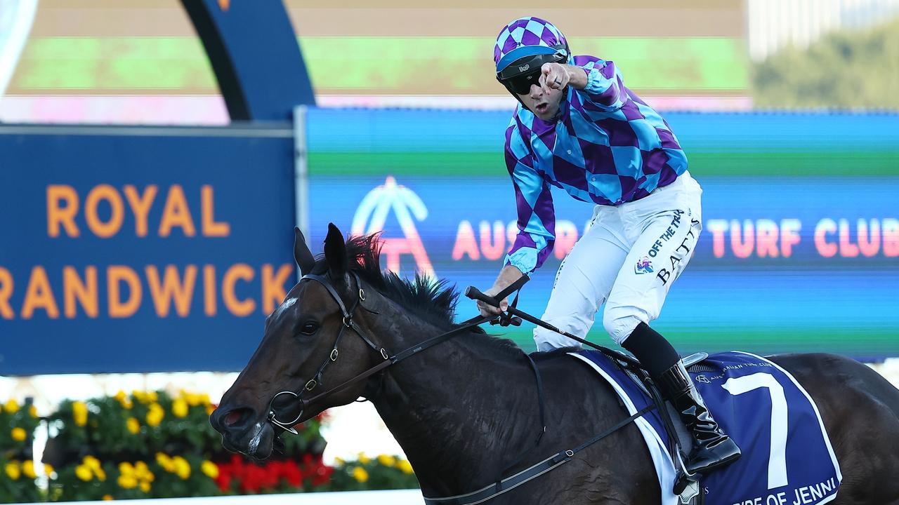 Declan Bates and Pride Of Jenni. Picture: Getty Images.