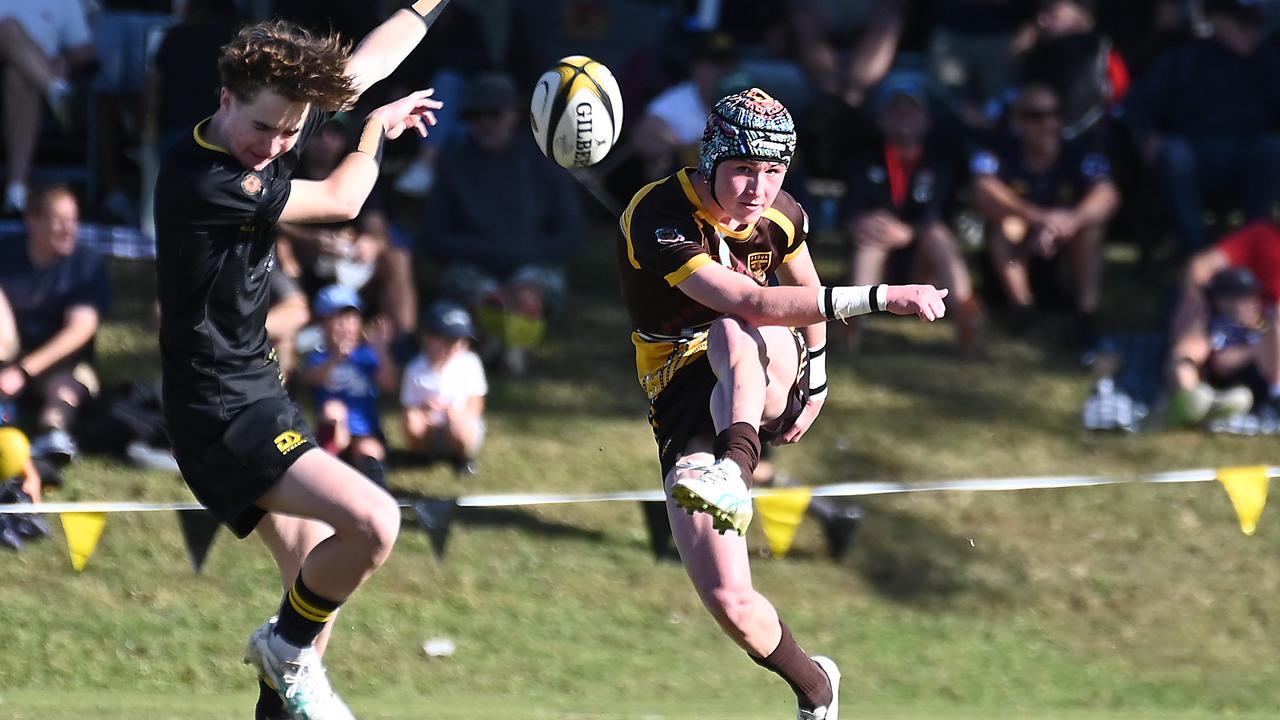 Padua College player Damon Humphrys in action last season - he started the 2025 season strongly. Picture, John Gass