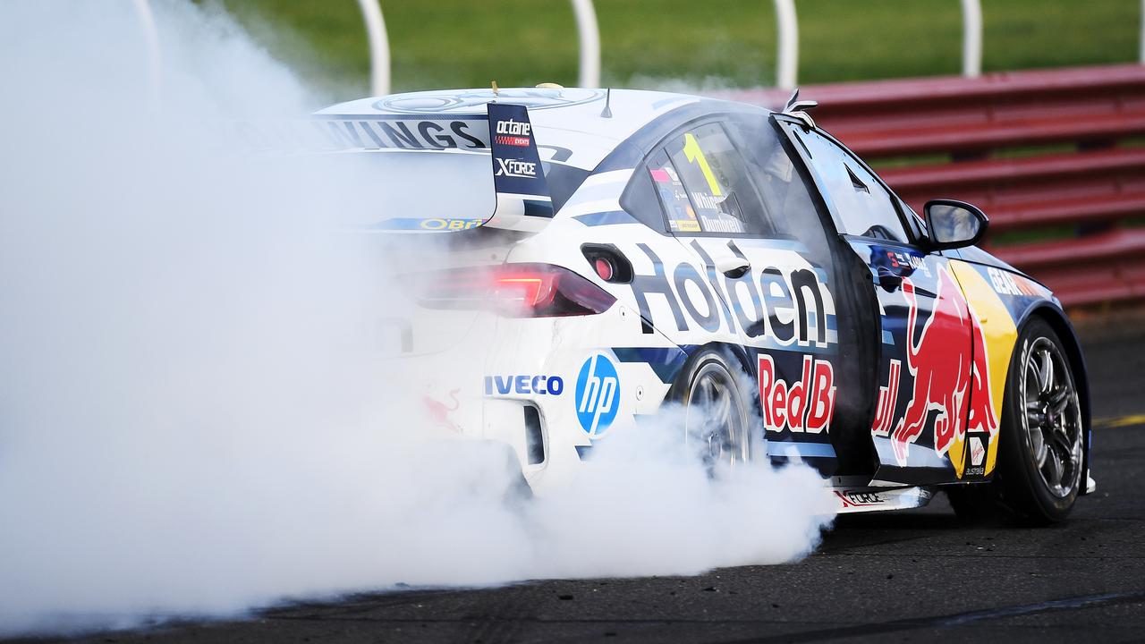 No fine for Jamie Whincup after his Sandown 500 victory burnout.