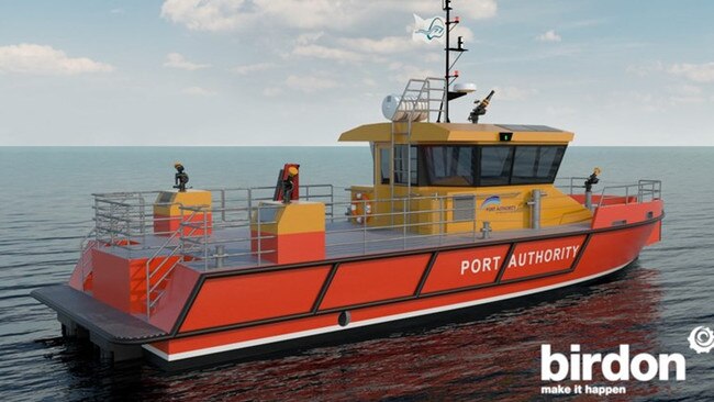 New boats for the NSW Port Authority to be built by Birdon. Pic Birdon