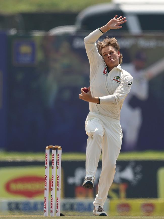 Before this tour he had only bowled 96 balls in first-class cricket Picture: Getty Images