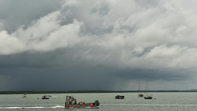 Storm passes over East Arm. Picture: Supplied