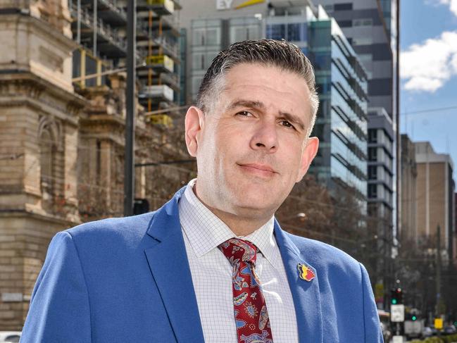 ADELAIDE, AUSTRALIA - AUGUST 11, 2023: Adam Reilly is the new deputy chief executive of the SA Department for Child Protection. Picture: Brenton Edwards