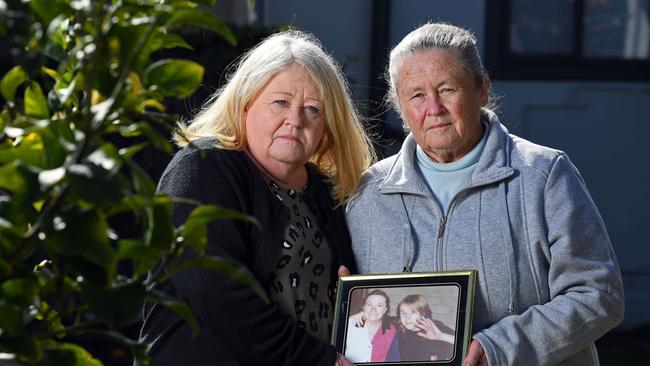 Daniel's sisters Denise Scarborough and Jenny Smitham. Picture: Tom Huntley