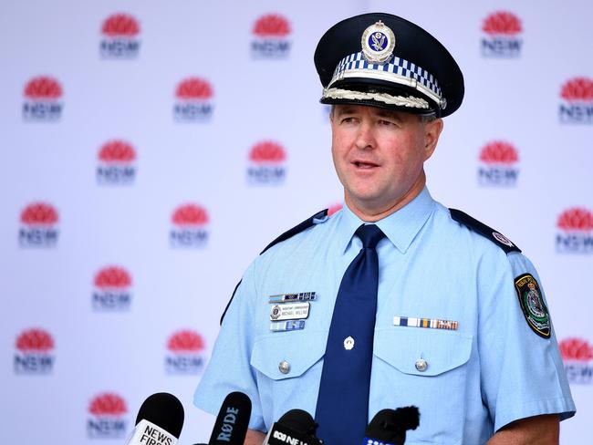 Assistant Commissioner Mick Willing has a policing career spanning more than 30 years. Picture: NCA NewsWire/Bianca De Marchi