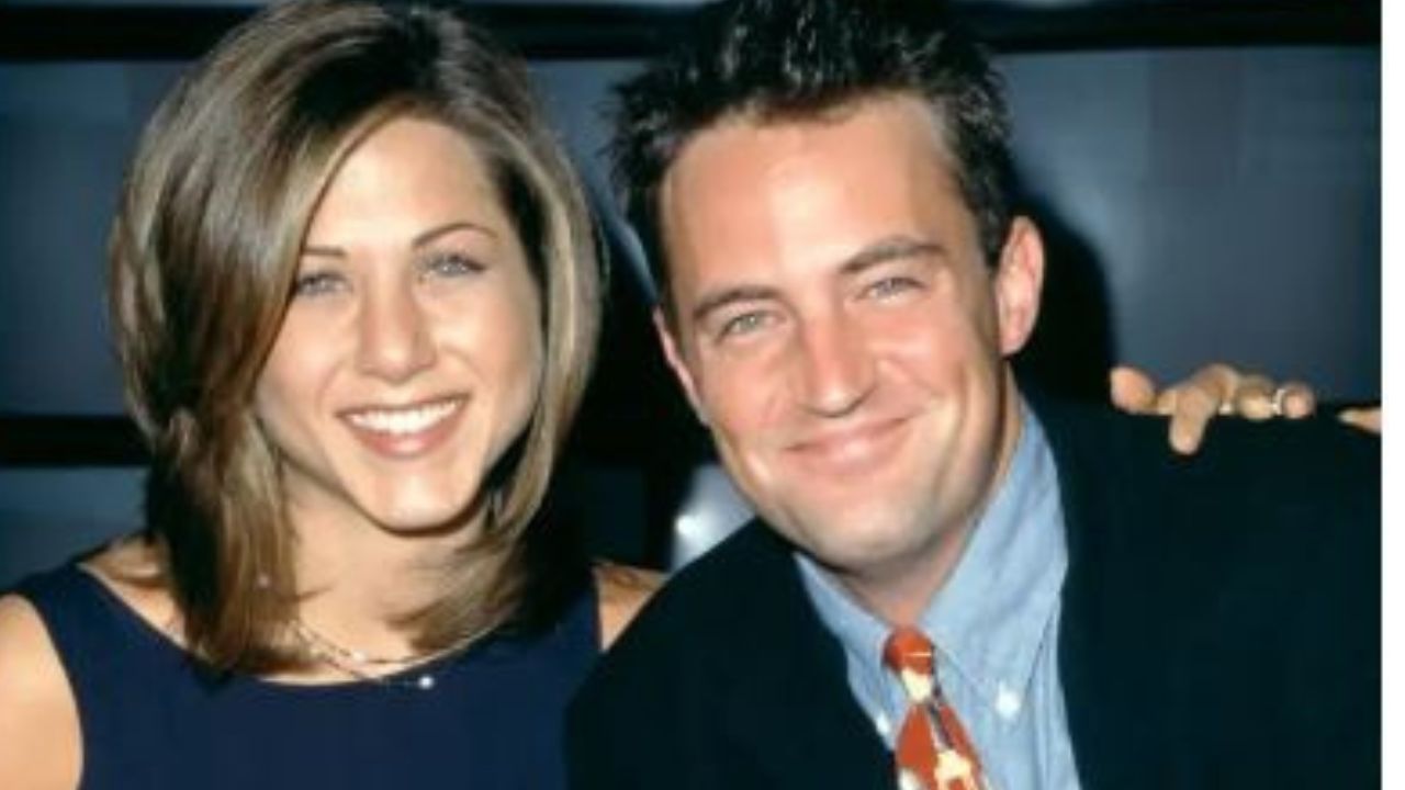 Jennifer Aniston's tribute to Matthew Perry. Image: Supplied