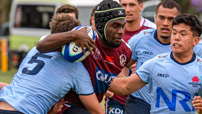 The Reds v NSW U19s battle. Pictures: Reds Media