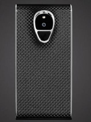 The back of the phone.