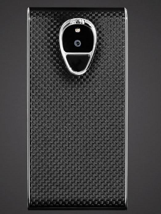 The back of the phone.