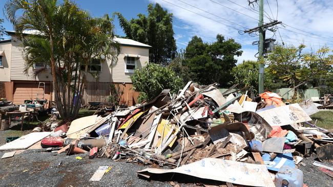 The scene in South Lismore in the aftermath of the devastating floods. Picture: Jason O'Brien