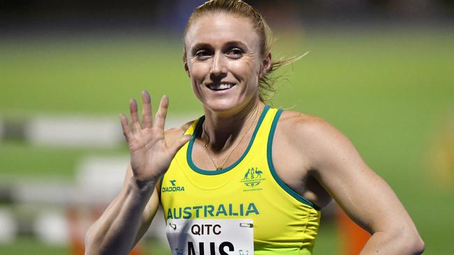 Sally Pearson knows her rivals are watching. Picture: AAP Images 