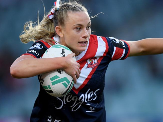 Brydie Parker made her debut in Round 3. Pic: AAP