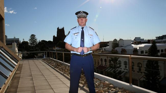 Assistant Commissioner Peter McKenna at Newcastle Police Station. Picture: Peter Lorimer.