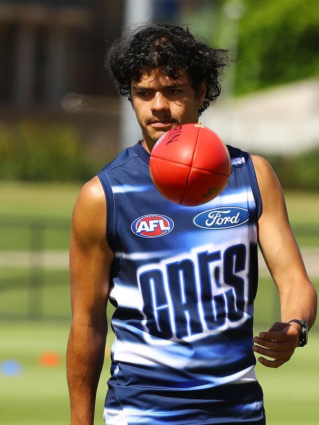 Lawson Humphries is an exciting prospect for Geelong. Picture: Alison Wynd