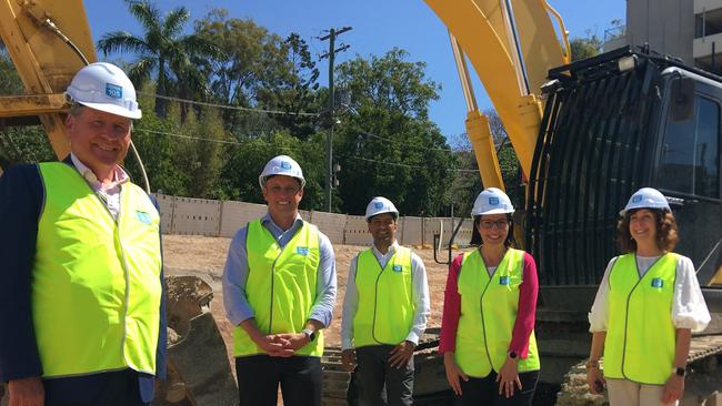 Ipswich West MP Jim Madden, Deputy Premier Steven Miles, Bundamba MP Lance McCallum, Jordan MP Charis Mullen and Ipswich MP Jennifer Howard.