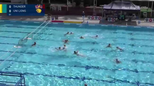 Replay: Australian Water Polo League - Queensland Thunder vs Sydney Uni Lions (Women)