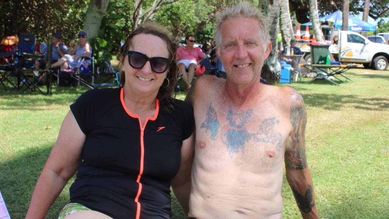 Annie Betts and Craig McGregor enjoyed the Bundaberg Great Australian Bites festival on Australia Day 2024.