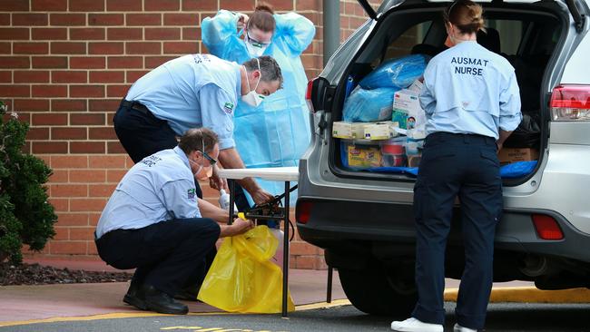 Doutta Galla Aged Services in Yarraville, where coronavirus infections have occurred during Melbourne's second wave of COVID-19. Picture: Sarah Matray