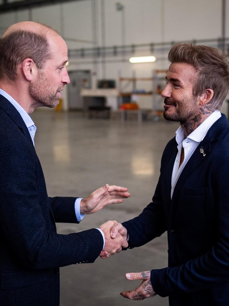 They were spotted laughing together. Picture: Aaron Chown – WPA Pool/Getty Images