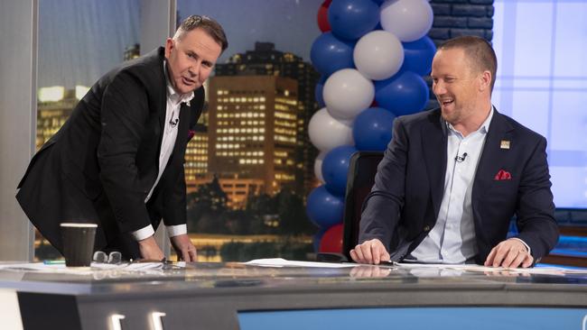 Tony Jones says he has no fear of being upstaged by Nathan Brown. Picture: Fiona Hamilton