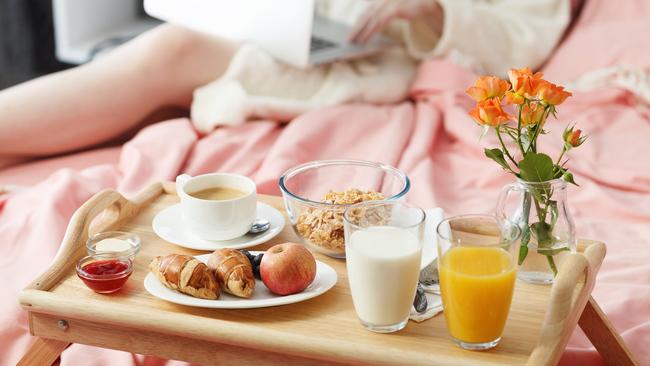 The cost of going out for breakfast while on holidays can result in significant spending.