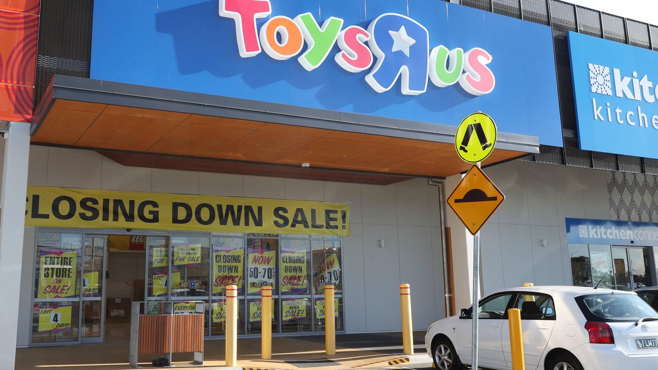 Toys R Us closed down on August 5. Picture: Richard Gosling