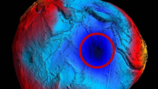 Hole in Indian Ocean explained. Picture: Supplied.