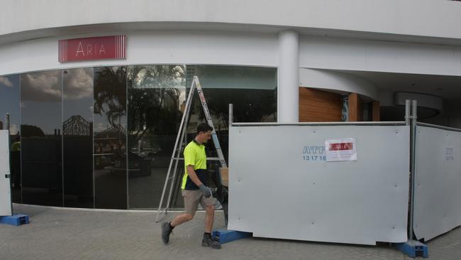 August 2009: Matt Moran’s Aria Brisbane prior to opening at Eagle Street Pier. Picture: Supplied