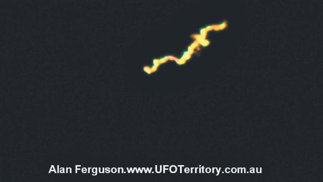 Another photo taken at Acacia Hills, a UFO hotspot south of Darwin. Picture: Alan Ferguson