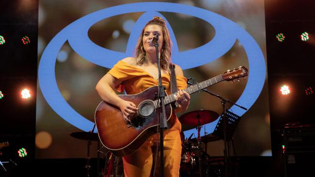 Townsville born and raised country musician Sammy White won the 2020 Star Maker award at the Tamworth Country Music Festival. Picture: Toyota Country Music Festival