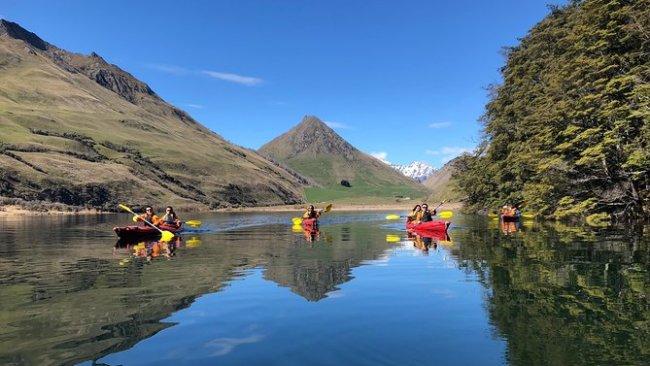 Go kayaking in Queenstown.