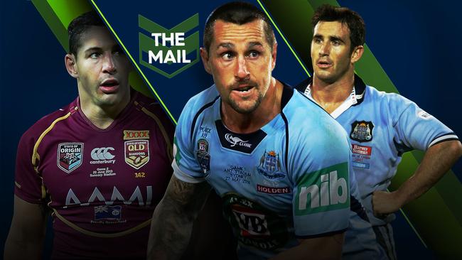 The Mail Origin I edition: Featuring Mitchell Pearce, Billy Slater and Andrew Johns.