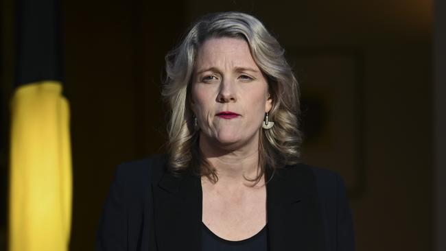 Home Affairs Minister Clare O'Neil has vowed catch offenders who are committing the ‘worst crimes known to humanity and abusing our migration system’. Picture: NCA NewsWire / Martin Ollman